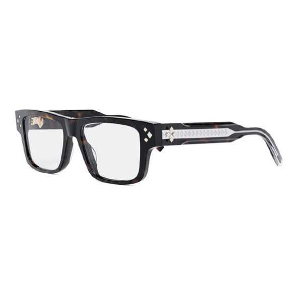 NEW DIOR EYEGLASSES, DIOR DIOR DM50067I 056 Dior CDDIAMONDOS3I Square Eyeglasses - Picture 1 of 3